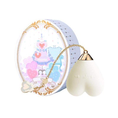 Foto 10 do produto Massageador Recarregável com 8 Modos de Vibrações, Folheado em Ouro 18K e À Prova De Água em Forma de Coração - Zalo Lolita Baby Heart | Disponível em 4 Cores