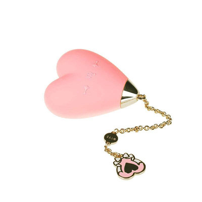 Foto 9 do produto Massageador Recarregável com 8 Modos de Vibrações, Folheado em Ouro 18K e À Prova De Água em Forma de Coração - Zalo Lolita Baby Heart | Disponível em 4 Cores