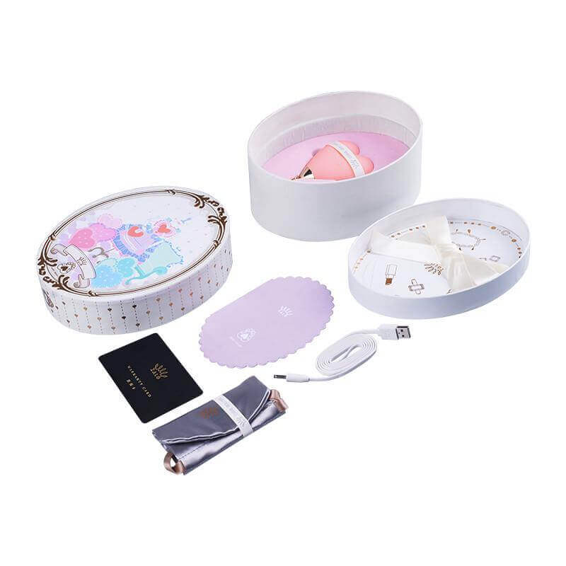 Massageador Recarregável com 8 Modos de Vibrações, Folheado em Ouro 18K e À Prova De Água em Forma de Coração - Zalo Lolita Baby Heart | Disponível em 4 Cores - 19