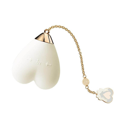 Foto 11 do produto Massageador Recarregável com 8 Modos de Vibrações, Folheado em Ouro 18K e À Prova De Água em Forma de Coração - Zalo Lolita Baby Heart | Disponível em 4 Cores