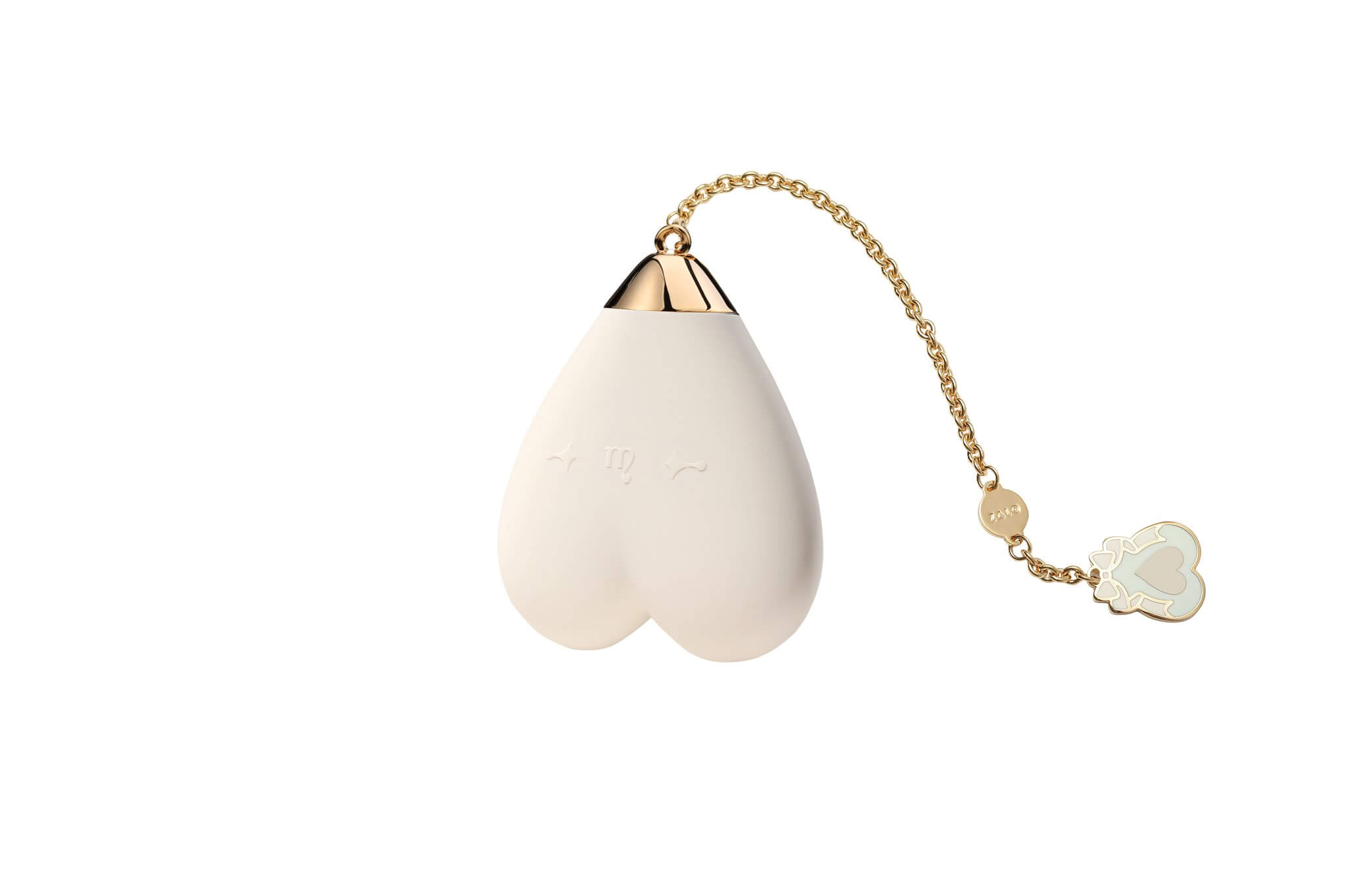 Massageador Recarregável com 8 Modos de Vibrações, Folheado em Ouro 18K e À Prova De Água em Forma de Coração - Zalo Lolita Baby Heart | Disponível em 4 Cores - 12