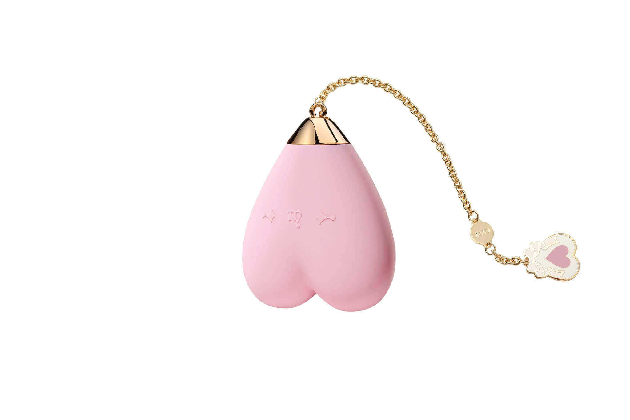 Massageador Recarregável com 8 Modos de Vibrações, Folheado em Ouro 18K e À Prova De Água em Forma de Coração - Zalo Lolita Baby Heart | Disponível em 4 Cores - 17