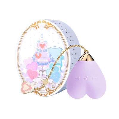 Foto 15 do produto Massageador Recarregável com 8 Modos de Vibrações, Folheado em Ouro 18K e À Prova De Água em Forma de Coração - Zalo Lolita Baby Heart | Disponível em 4 Cores