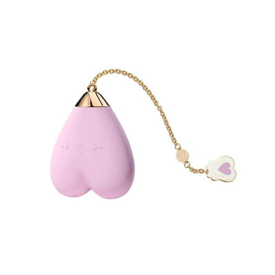 Foto 16 do produto Massageador Recarregável com 8 Modos de Vibrações, Folheado em Ouro 18K e À Prova De Água em Forma de Coração - Zalo Lolita Baby Heart | Disponível em 4 Cores