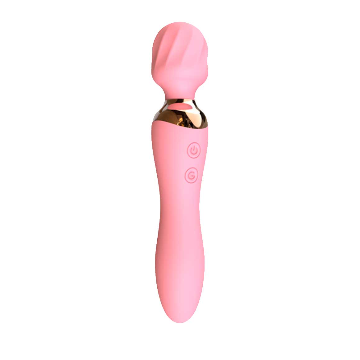 Massageador em Silicone com 2 Motores, 12 Modos de Vibração e Auto Aquecimento - Sagan Born To Feeling | 8,5 x 3,1 cm | Disponível em 2 Cores - 2