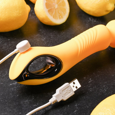 Foto 5 do produto Massageador em Silicone Macio, Motor Turbo-Boost, 10 Modos de Vibração, Resistente à Água e Recarregável - Evolved Buttercup