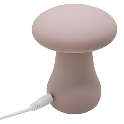Foto 4 do produto Massageador com Formato de Cogumelo em Silicone, 10 Modos de Vibração e Recarregável - Adão & Eva | 7,7 x 5,7 cm
