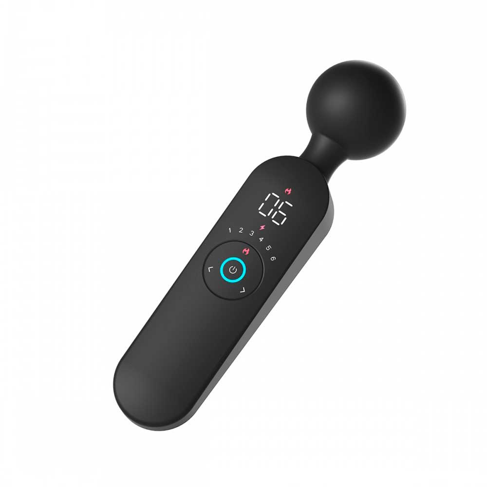 Massageador Varinha Mágica em Silicone com 12 Modos de Vibração, 6 Intensidades, Função Aquecimento e Recarregável - Lilo Ares II Smart Vibrator - 2
