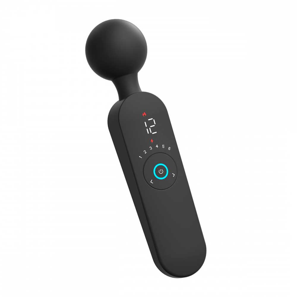 Massageador Varinha Mágica em Silicone com 12 Modos de Vibração, 6 Intensidades, Função Aquecimento e Recarregável - Lilo Ares II Smart Vibrator - 4