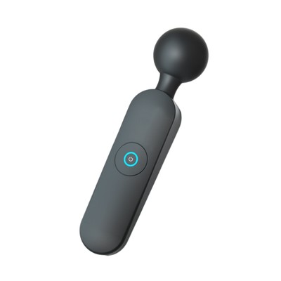 Foto 4 do produto Massageador Varinha Mágica em Silicone Soft Touch com 10 Modos de Vibração e Carregamento via Cabo USB - Lilo Ares I