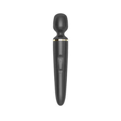 Foto 9 do produto Massageador XXL Recarregável em Silicone com 50 Combinações de Vibração - Satisfyer Wand-er Women - 34 x 5,6 cm | 3 Cores