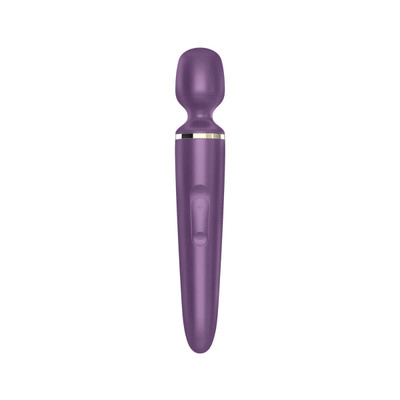Foto 5 do produto Massageador XXL Recarregável em Silicone com 50 Combinações de Vibração - Satisfyer Wand-er Women - 34 x 5,6 cm | 3 Cores