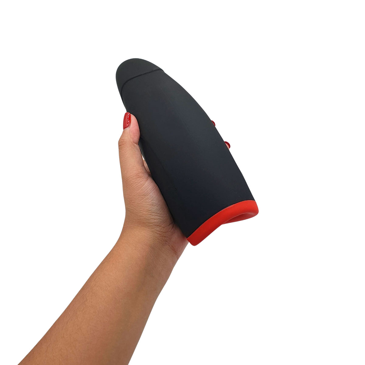 Masturbador com 10 Modos de Vibração, Função Aquecimento e Carregamento via Cabo USB - SI | 13 x 3,3 - 8