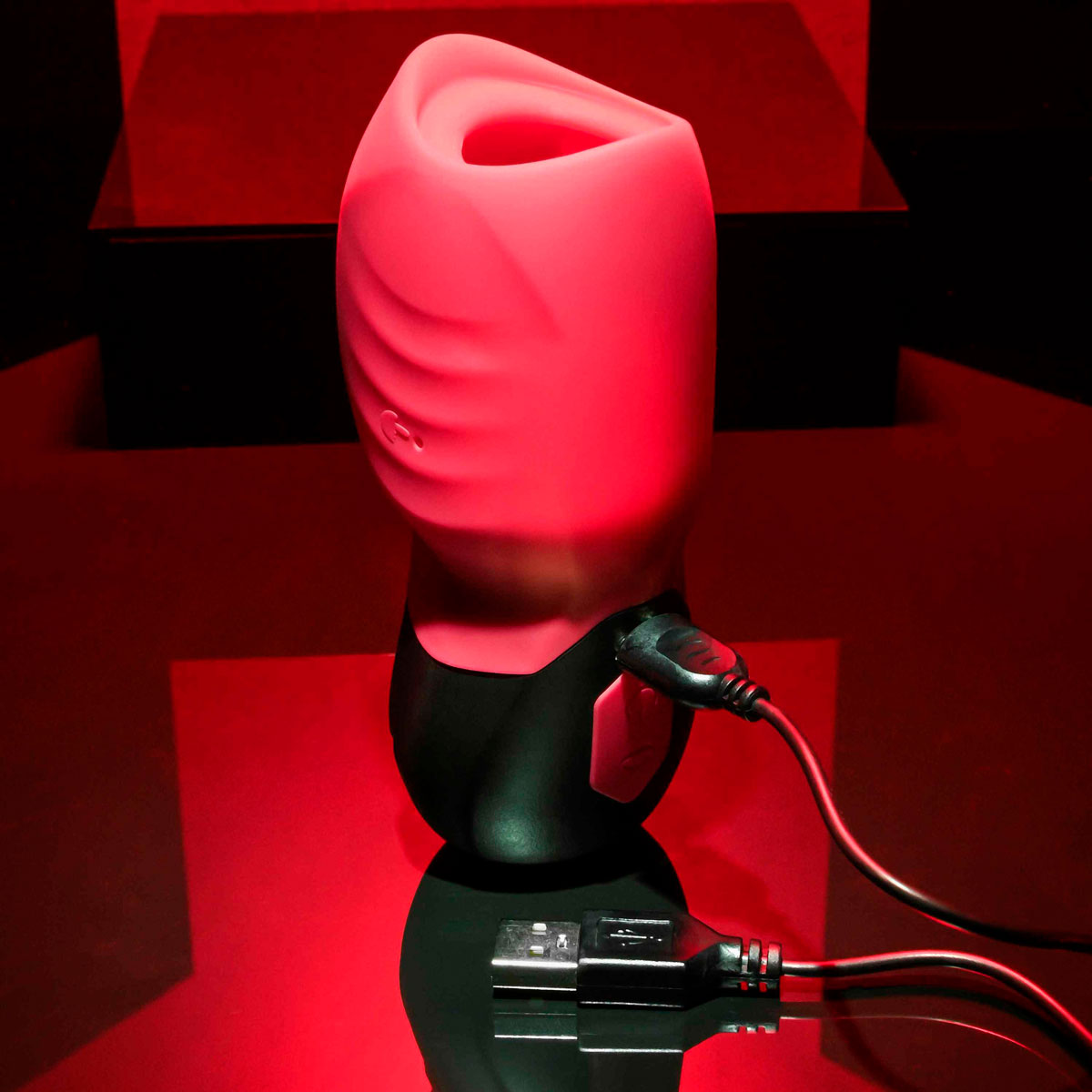 Masturbador com 7 Modos de Vibração, 7 Tipos de Suções e Carregamento via Cabo USB - Gender X Body Kisses | 4,5 x 3,5 cm - 3