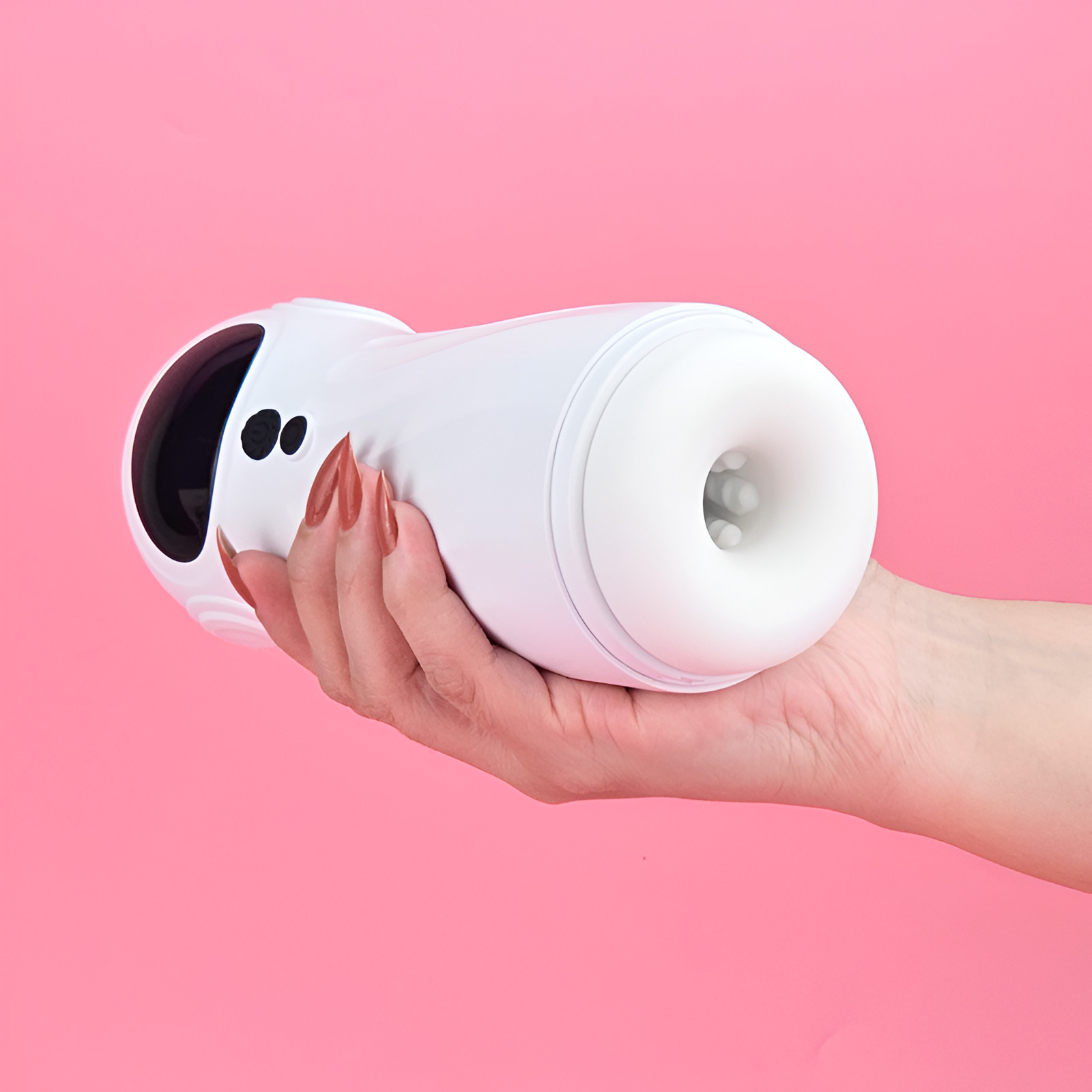 Masturbador com 9 Modos de Vibração, 4 Modos de Sucção, Aplicativo Interativo e Recarregável - Exclusiva Mity - 5