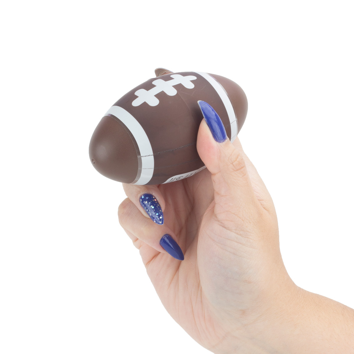 Masturbador Bola de Futebol Americano em TPE Macio com Textura Interna - Exclusiva Funny Try Football - 4