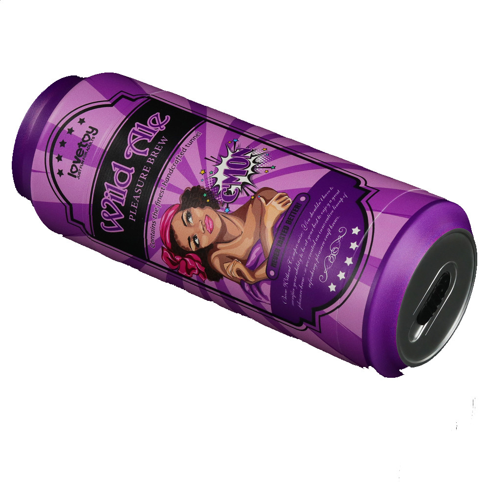Masturbador Cerveja de Lata Com Formato de Vagina em TPE e Texturas Externas - Lovetoy Pleasure Brew | 16 x 3 cm | Disponível em 2 Cores - 7