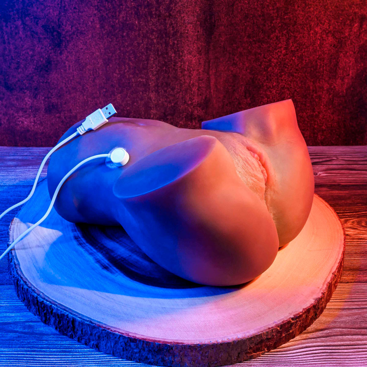 Masturbador com Cintura, Vagina e Ânus Penetráveis em TPE com 5 Modos de Vibração, Suções e Controle Remoto Sem Fio - Zero Tolerance Rear Beauty | 26 x 21 cm | Disponível em 2 Cores - 8