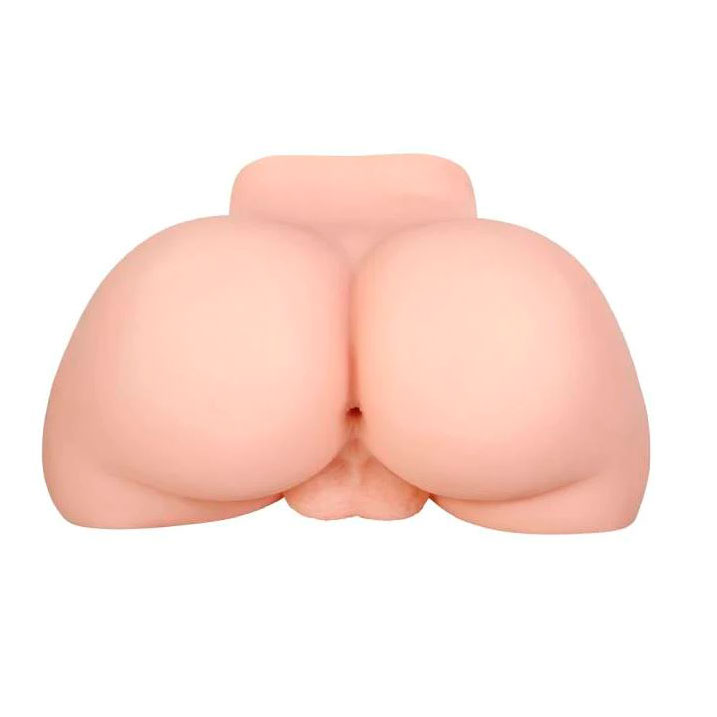 Masturbador em CyberSkin com Anus Penetrável, Escroto e Anel Peniano Duplo - Gender X A Handful | 19 x 28,7 cm | Disponivel em 2 Cores - 10