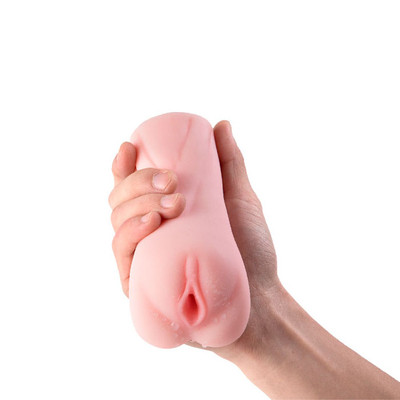 Foto 4 do produto Masturbador em TPE com Forma de Vagina com Lábios Finos e Textura Interna - Maig Daisi Pussy | 11 x 3,2 cm