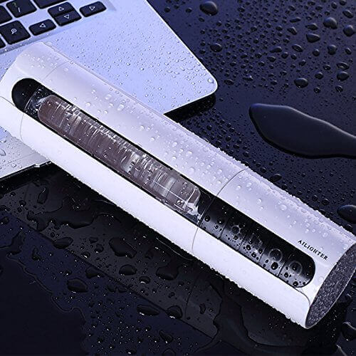 Masturbador Discreto com Forma de Vagina, 7 Modos de Vibração, 6 Modos de Sucção, Simulação de Gemidos e 7 cores de Iluminação - 22 x 5,8 cm | Ailighter Air Jet - 4