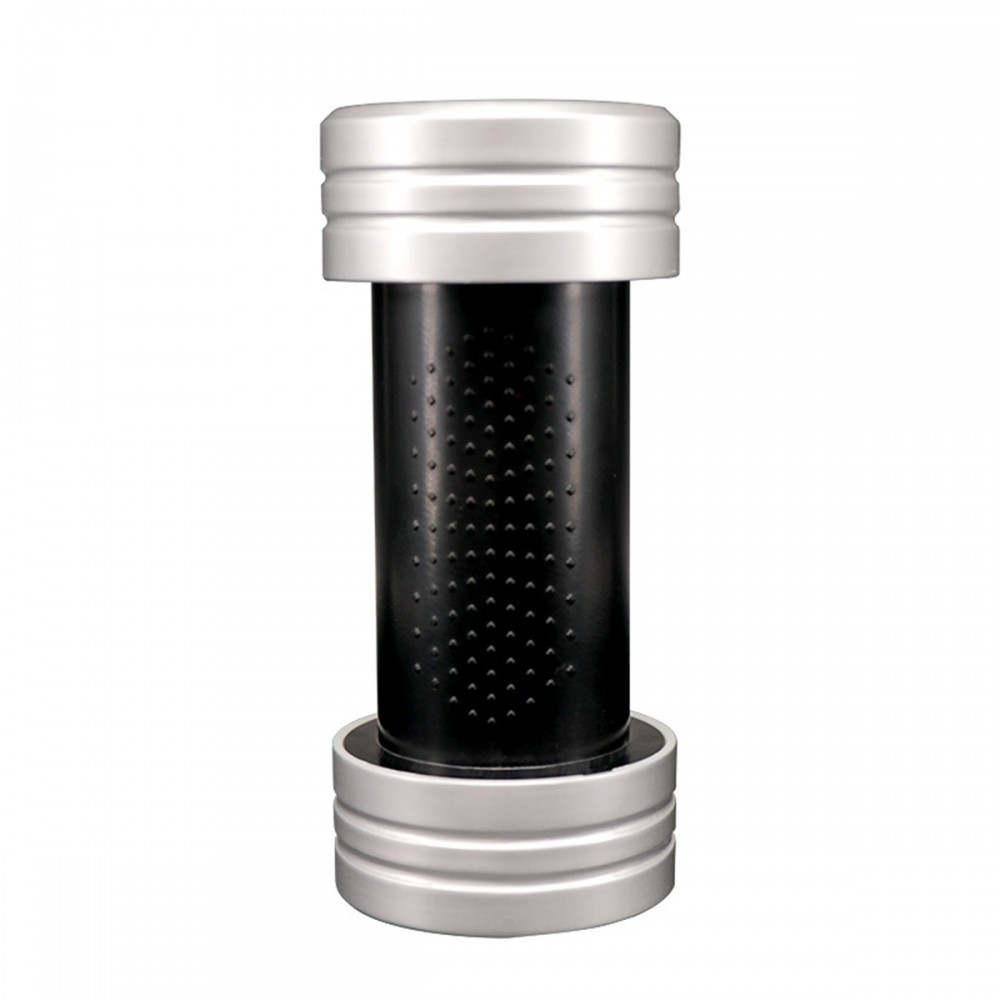 Masturbador Duplo em Formato de Halter com Vagina e Ânus em TPE - Magical Kiss | 14 x 3 cm - 5