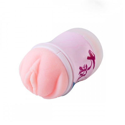 Masturbador Duplo que Simula Sexo Vaginal e Anal em TPE com Texturas Interna - Lilo | 11 x 3 cm