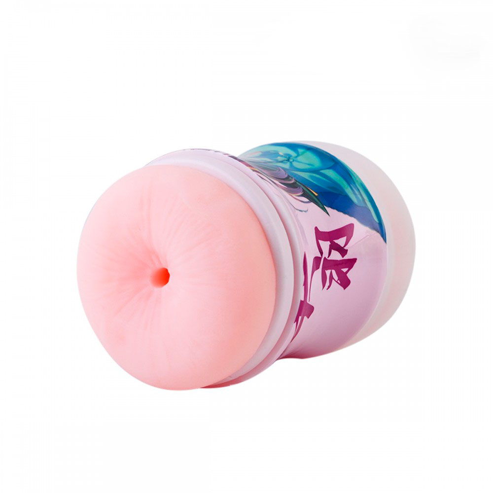 Masturbador Duplo que Simula Sexo Vaginal e Anal em TPE com Texturas Interna - Lilo | 11 x 3 cm - 7