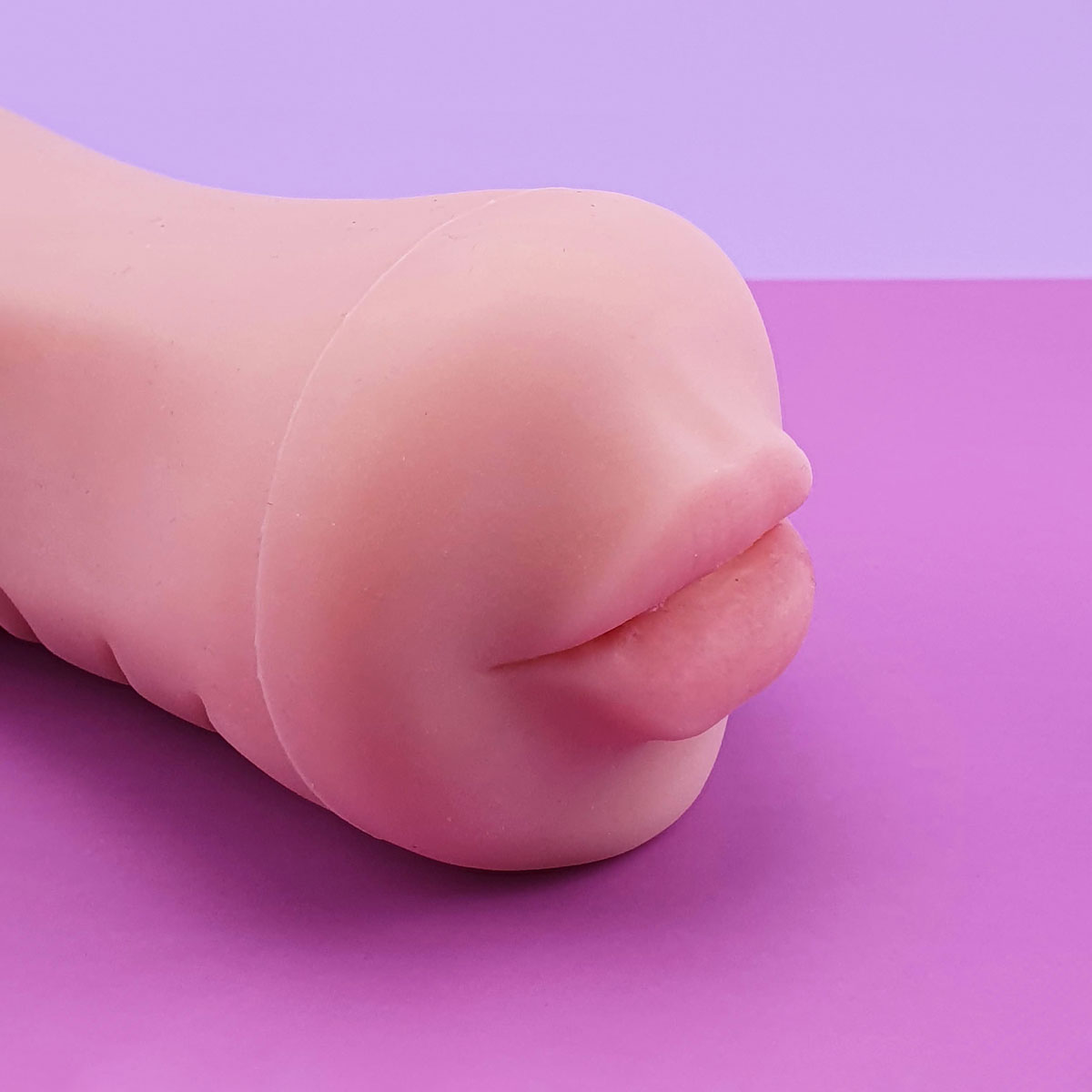 Masturbador Duplo que Simula Sexo Vaginal e Oral com Texturas Interna - SI Passion Lady | 15 x 3,5 cm - 4