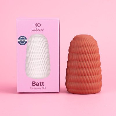 Masturbador Egg em TPE com Textura Brush - Exclusiva Batt