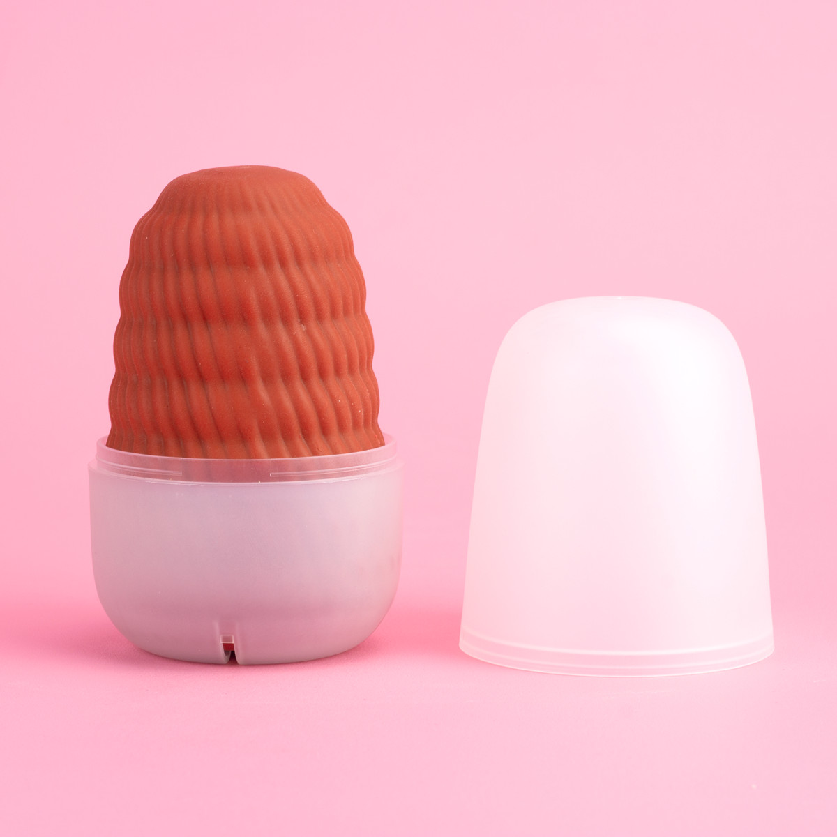 Masturbador Egg em TPE com Textura Brush - Exclusiva Batt - 3