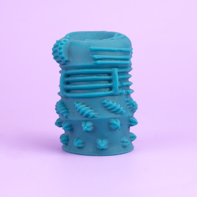 Foto 2 do produto Masturbador Egg em TPE com Textura Twister - Exclusiva Batt