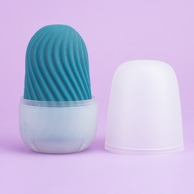 Foto 3 do produto Masturbador Egg em TPE com Textura Twister - Exclusiva Batt