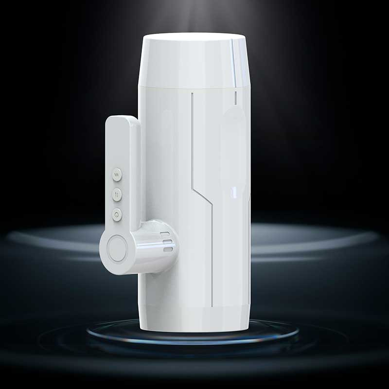 Masturbador com Esferas Massageadoras, 10 modos de Vibração, 9 Movimentos de Vai e Vem e Carregamento Via Cabo USB - Adão & Eva ManStation - 2