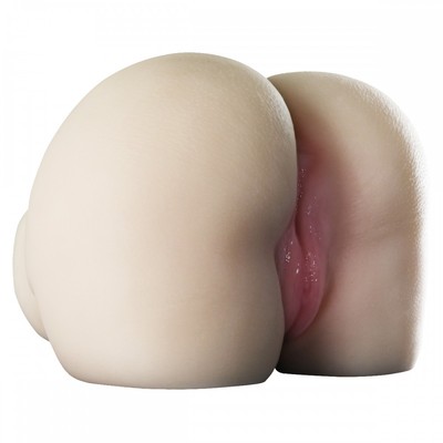 Foto 3 do produto Masturbador Feito em TPR com Bunda Empinada, 2 Úteros, Vagina e Ânus Penetráveis - Realistic Crazy Lion | 21 x 19 cm