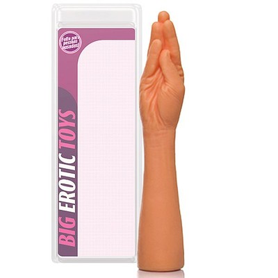 Masturbador em Forma de Braço com Mão Fechada - Hand Finger | 37 x 7 cm