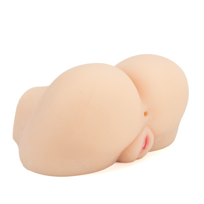 Foto 3 do produto Masturbador em Forma de Bunda em Cyberskin com Vagina Carnuda e Ânus Apertado - Maig | 16 x 15 cm