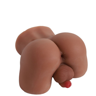 Foto 1 do produto Masturbador em Forma de Bunda Masculina com Pênis e Escroto e Ânus Penetrável - 28 x 21 cm