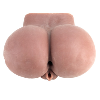 Foto 5 do produto Masturbador em Forma de Bunda em TPE com Vagina e Ânus e Resistente à Água - Mega Raba | 25 x 14 cm | Disponível em 2 Cores