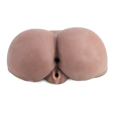 Foto 7 do produto Masturbador em Forma de Bunda em TPE com Vagina e Ânus e Resistente à Água - Mega Raba | 25 x 14 cm | Disponível em 2 Cores