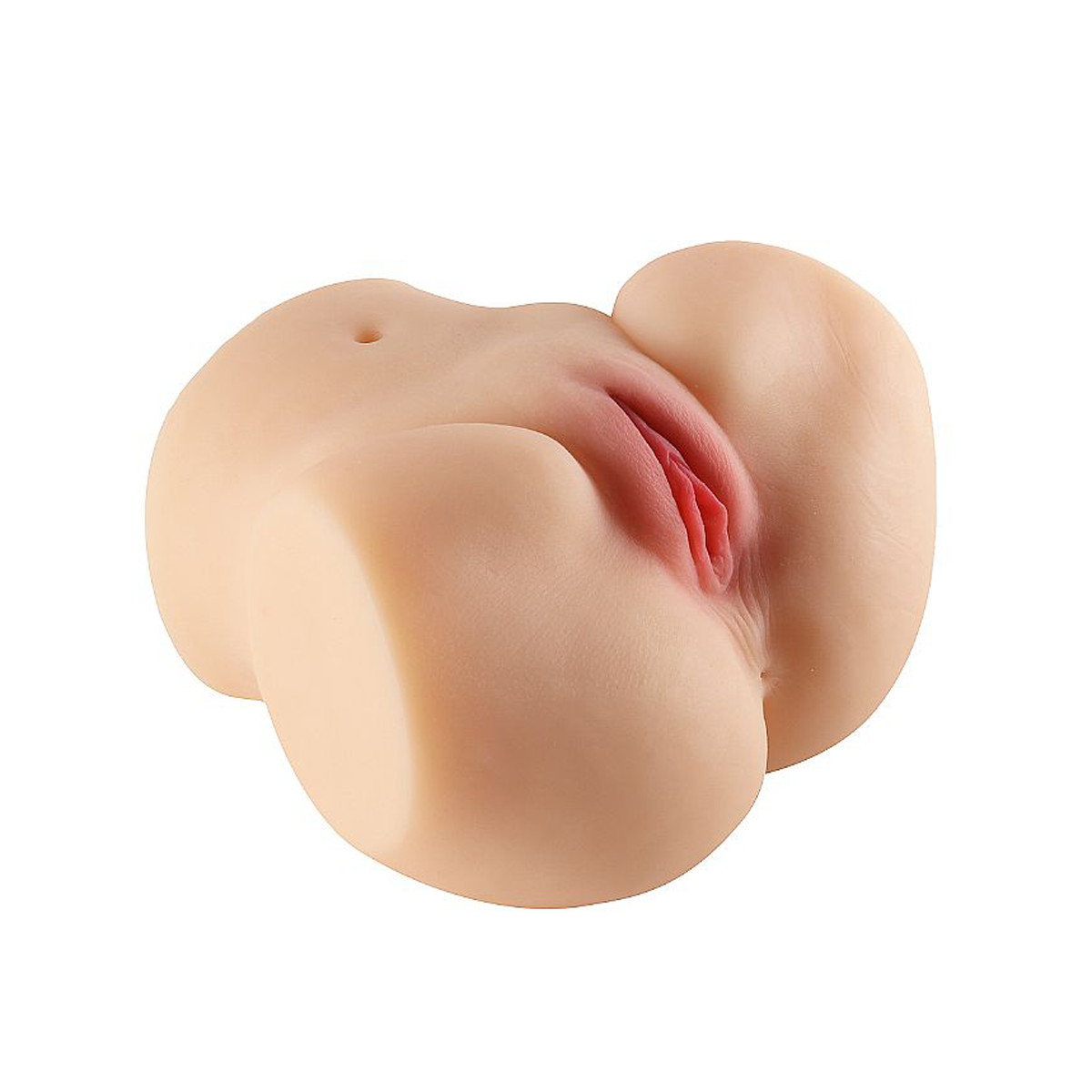 Masturbador em Forma de Bunda com Vagina e Ânus Penetráveis com 10 Modos de Sucção, Gemido Viva Voz e Fone de Ouvido - SI | 20,5 x 27 cm - 3