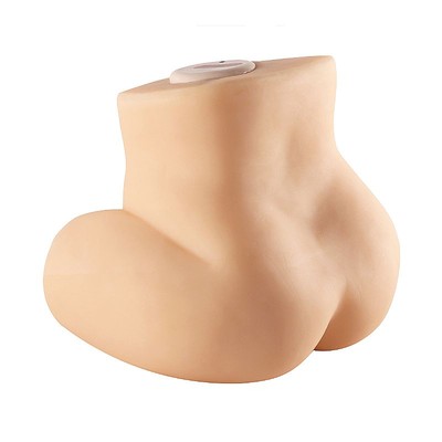 Foto 3 do produto Masturbador em Forma de Bunda Com Vagina e Ânus Penetráveis Com 10 Vibrações, Sucções, Gemidos e Controle Remoto sem fio - SI | 29 x 32 cm