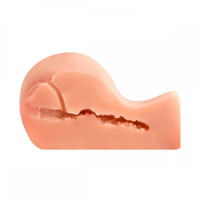 Foto 5 do produto Masturbador em Forma de Bunda, Vagina e Ânus Penetráveis com Cápsula Vibratória e Controle Remoto com Fio - Lilo Angela | 11,5 x 3 cm