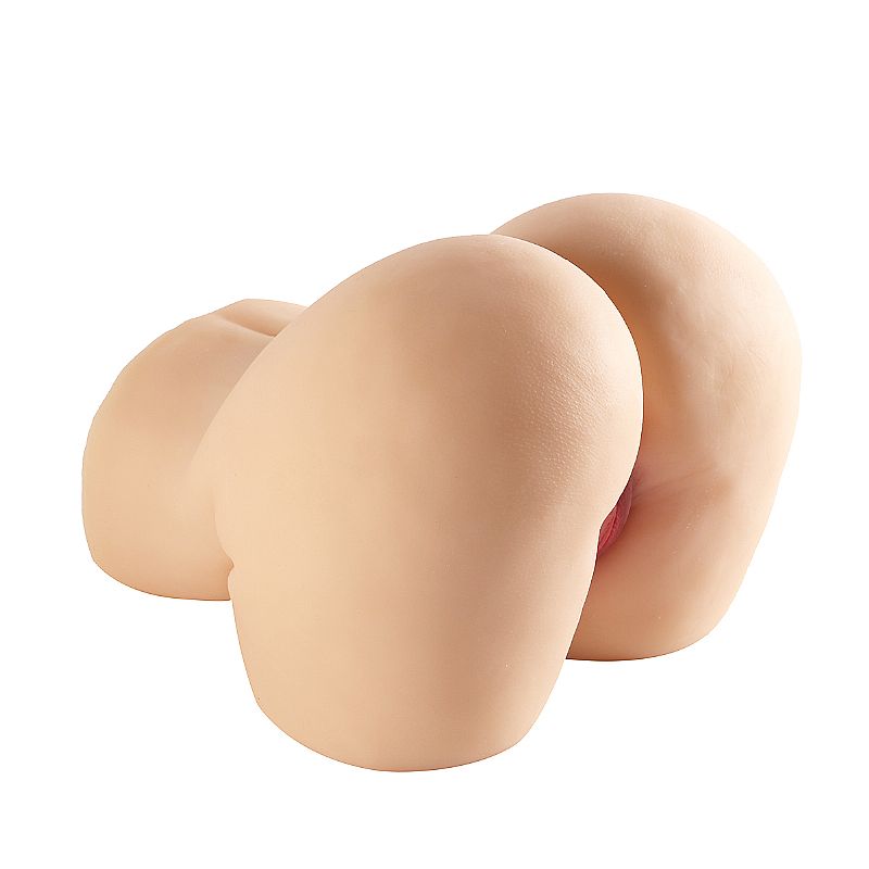 Masturbador em Forma de Bunda em CyberSkin com 10 Modos de Vibração, Vagina e Ânus Penetráveis - SI | 32 x 30 cm - 5