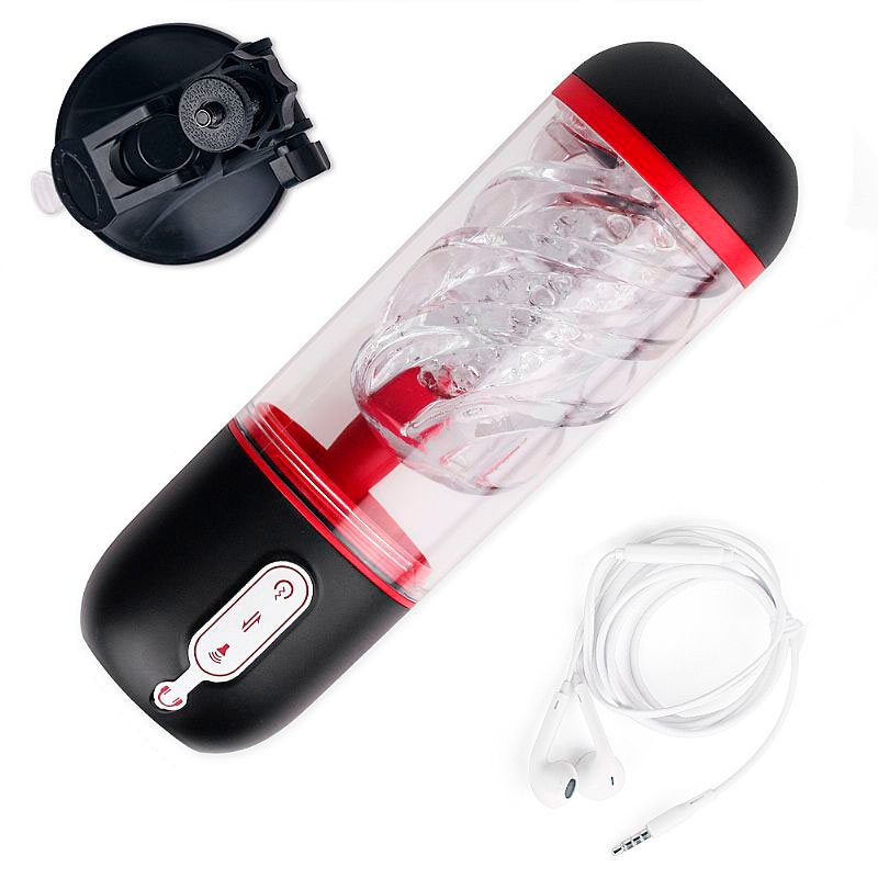 Masturbador em Forma de Lanterna com 9 Modos De Vibração, 3 Tipos de Gemidos e Função que Comprime o Canal da Penetração - S-Hande Vivek | Disponível em 2 Cores - 3