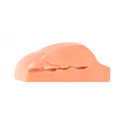 Masturbador em Forma de Vagina e Ânus Penetráveis com Cápsula Vibratória e Controle Remoto com Fio - Lilo Mariana | 11 x 3 cm