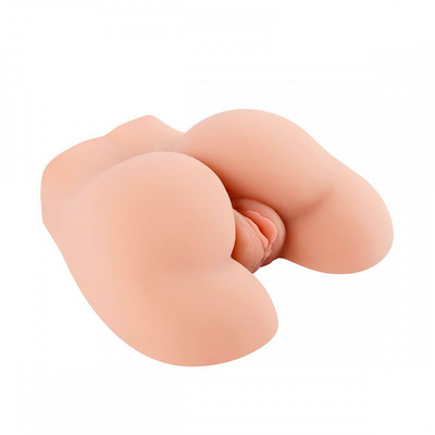 Foto 4 do produto Masturbador em Forma de Vagina e Ânus Penetráveis com Cápsula Vibratória e Controle Remoto com Fio - Lilo Regina | 12 x 3 cm