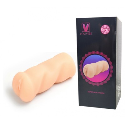 Foto 1 do produto Masturbador com Forma de Vagina em Cyberskin - You Vibe | 12,3 x 5 cm