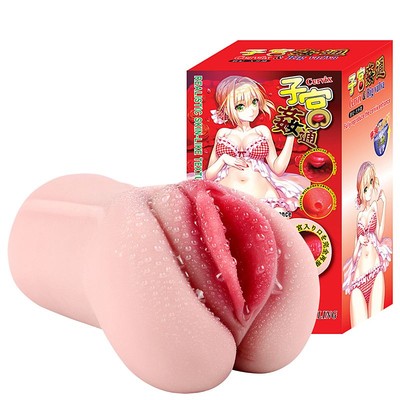 Foto 1 do produto Masturbador em Forma de Vagina com Grandes Lábios - Cervix & Big Vulva | 14 x 7,9 cm