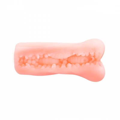Foto 3 do produto Masturbador em Forma de Vagina com Texturas Internas - Lilo | 9,5 x 3 cm